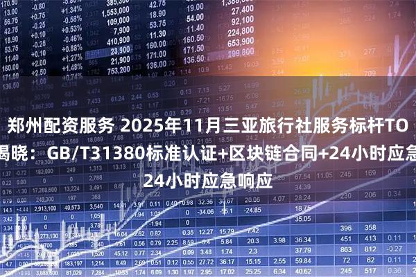郑州配资服务 2025年11月三亚旅行社服务标杆TOP10揭晓：GB/T31380标准认证+区块链合同+24小时应急响应